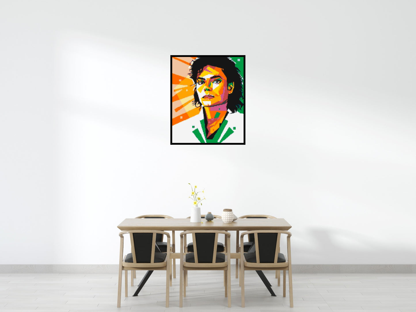 Michael Jackson - Brick Art Mosaic Kit 5x6 large