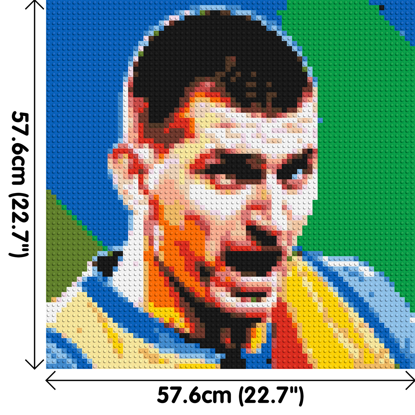 Nikola Jokić - Brick Art Mosaic Kit 3x3 large