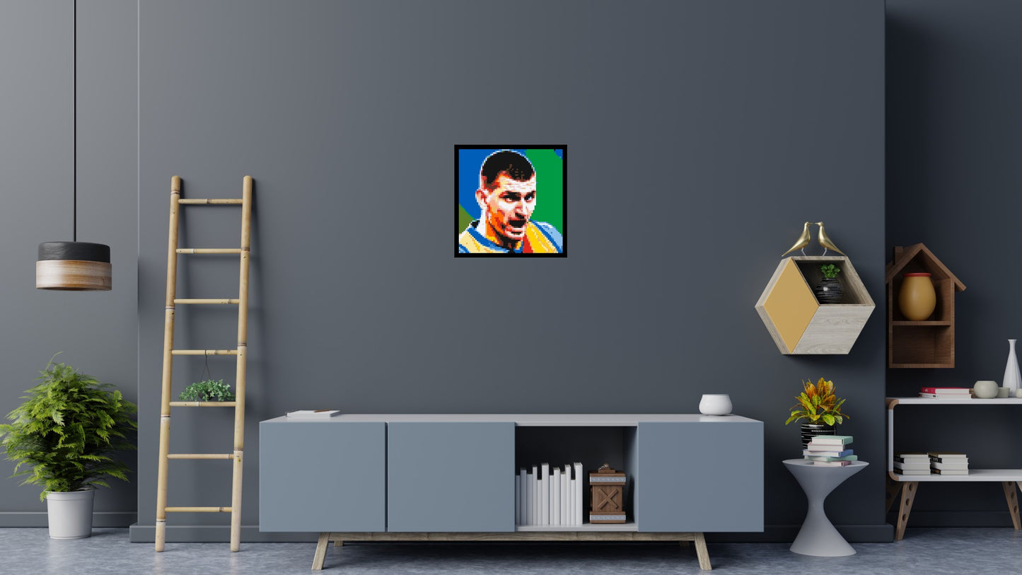 Nikola Jokić - Brick Art Mosaic Kit 3x3 large