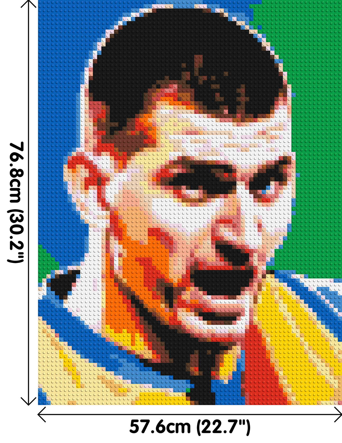 Nikola Jokić - Brick Art Mosaic Kit 3x4 large