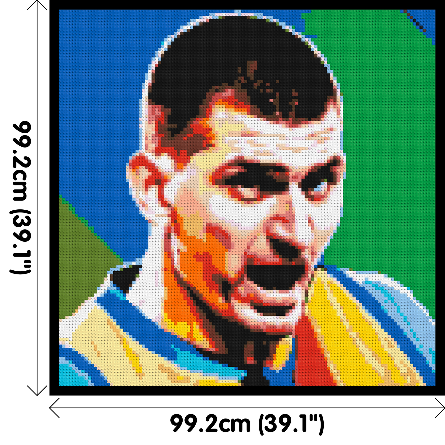 Nikola Jokić - Brick Art Mosaic Kit 5x5 large