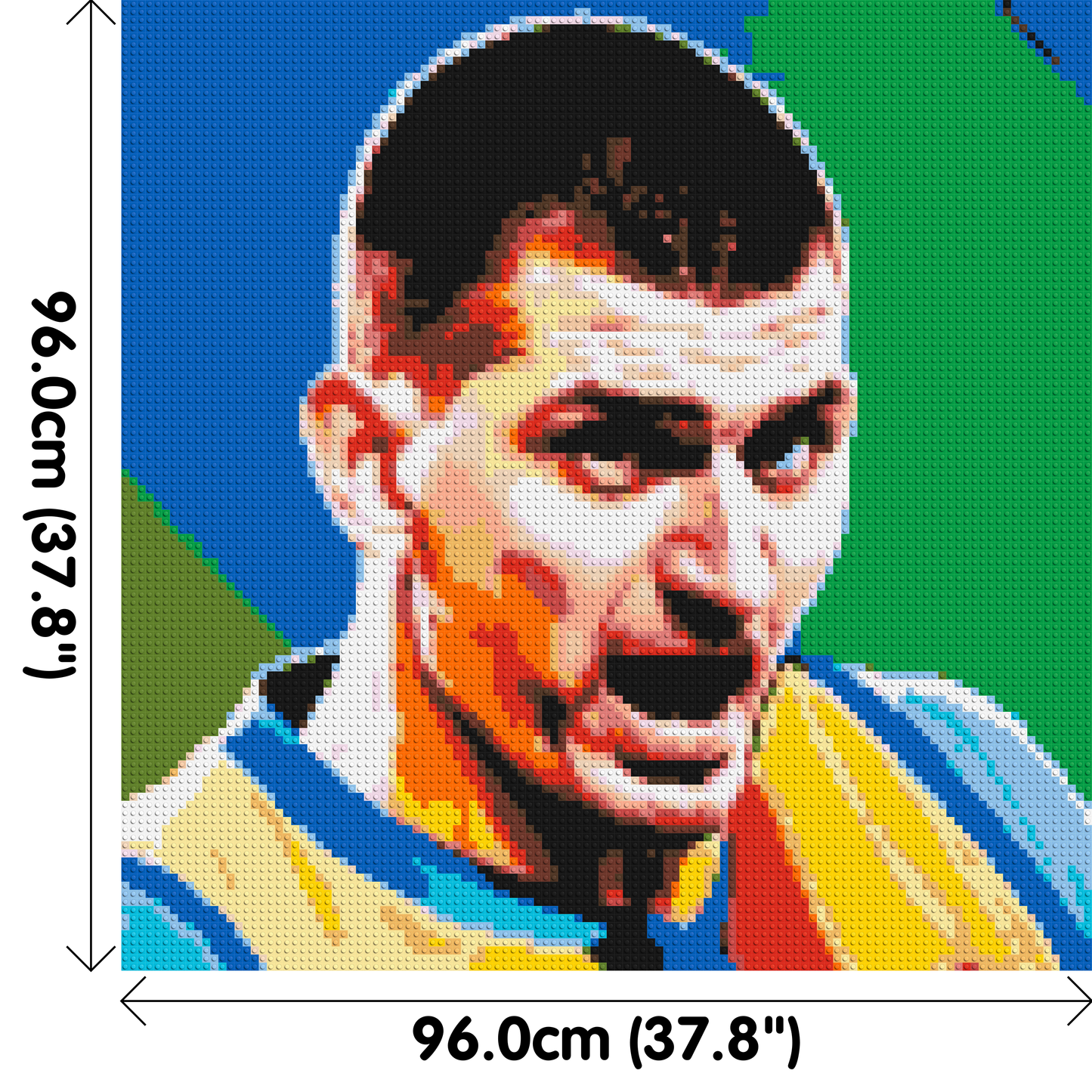 Nikola Jokić - Brick Art Mosaic Kit 5x5 large