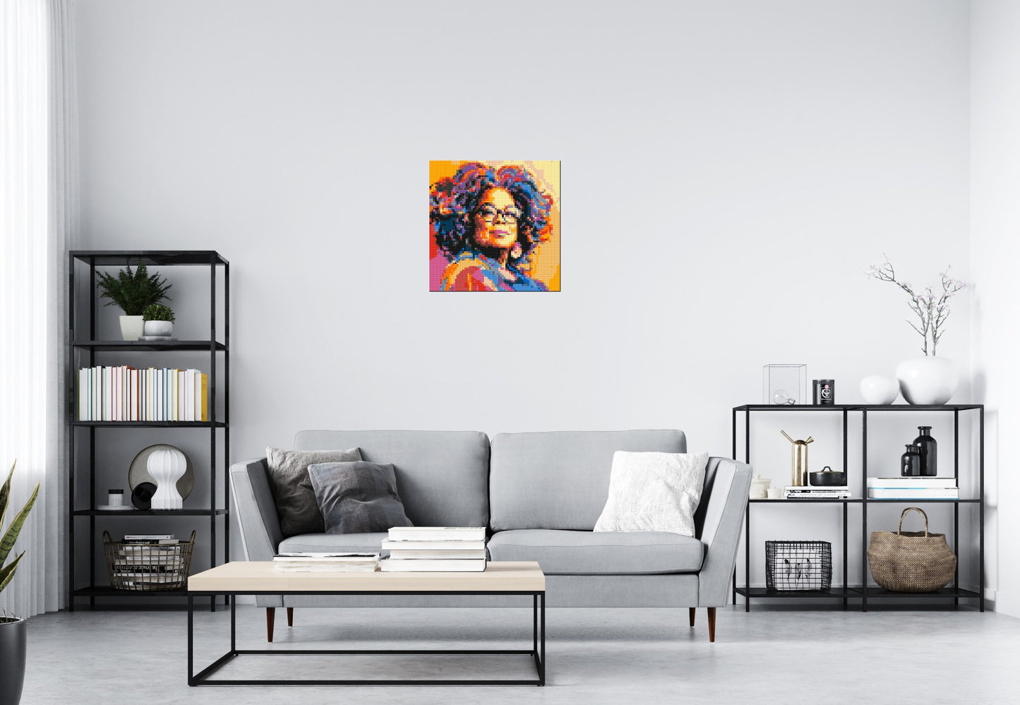 Oprah Winfrey - Brick Art Mosaic Kit 3x3 large