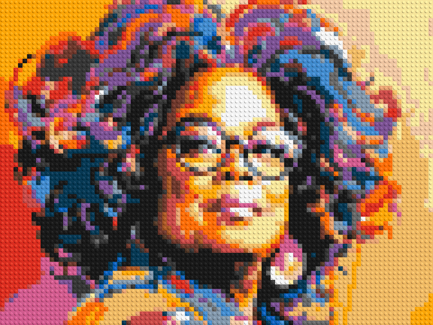 Oprah Winfrey - Brick Art Mosaic Kit 4x3 large