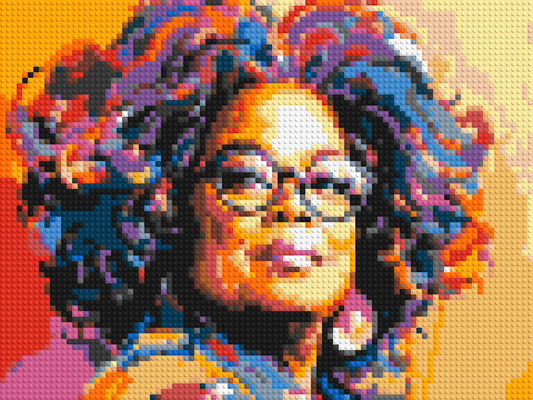 Oprah Winfrey - Brick Art Mosaic Kit 4x3 large
