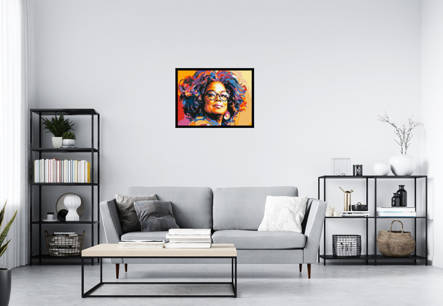 Oprah Winfrey - Brick Art Mosaic Kit 4x3 large