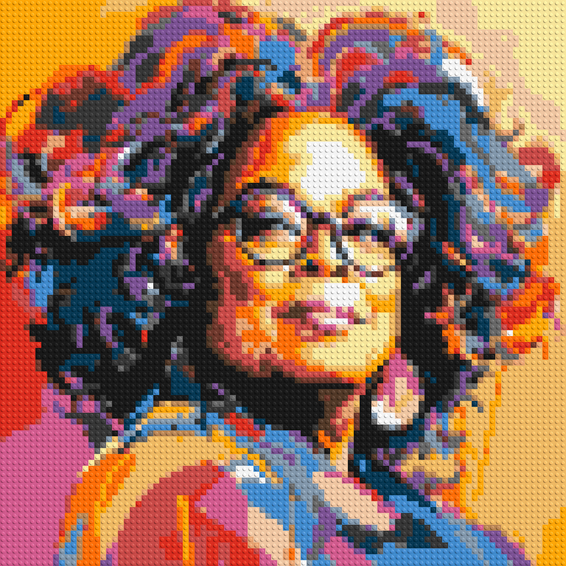 Oprah Winfrey - Brick Art Mosaic Kit 4x4 large