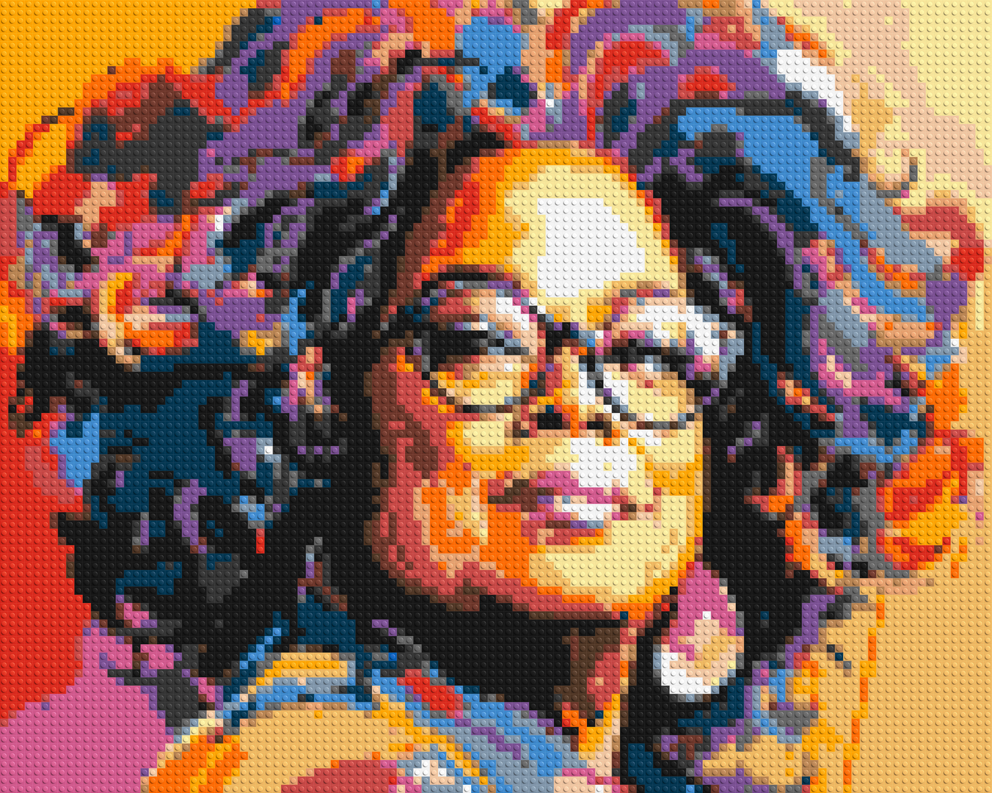 Oprah Winfrey - Brick Art Mosaic Kit 5x4 large