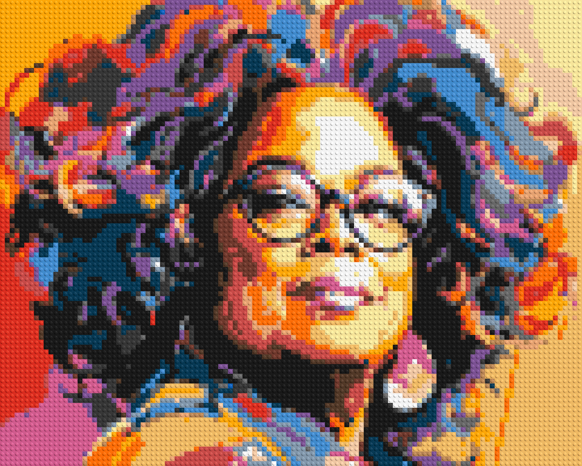 Oprah Winfrey - Brick Art Mosaic Kit 5x4 large