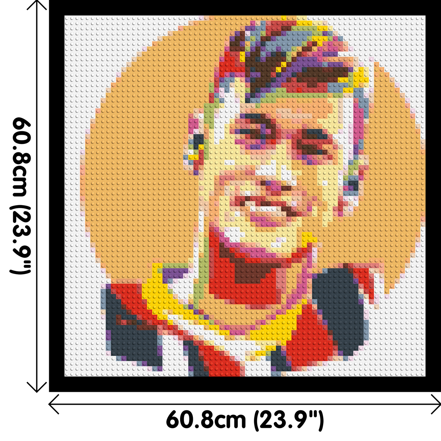 Neymar #3 - Brick Art Mosaic Kit 3x3 large