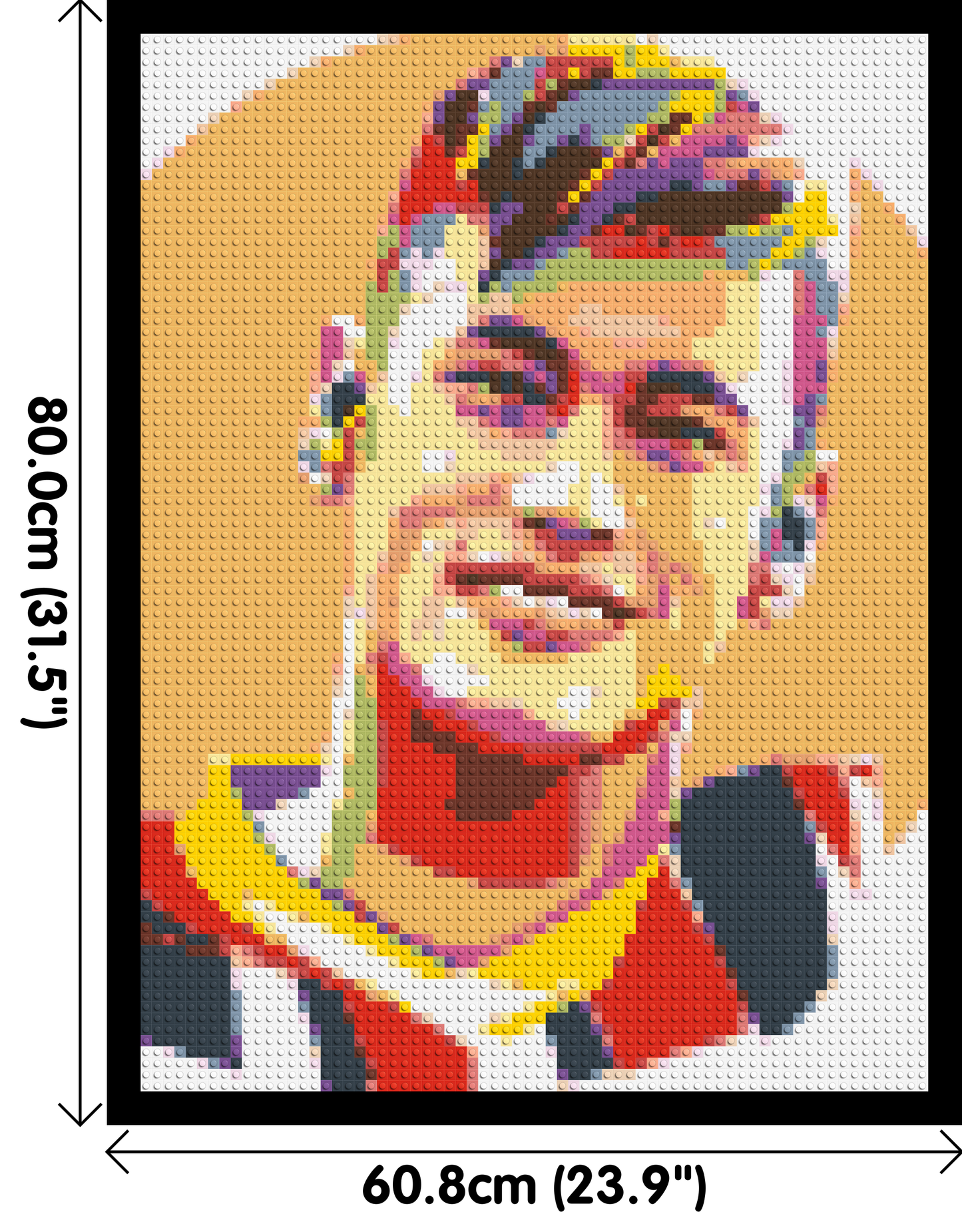 Neymar #3 - Brick Art Mosaic Kit 3x4 large