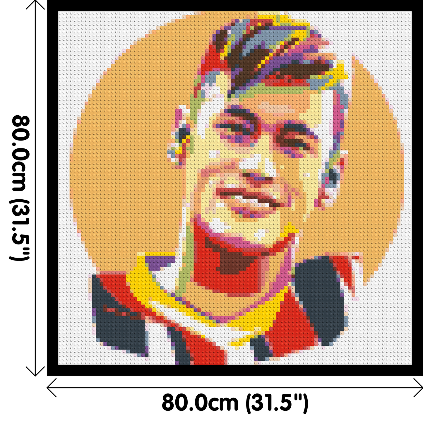 Neymar #3 - Brick Art Mosaic Kit 4x4 large