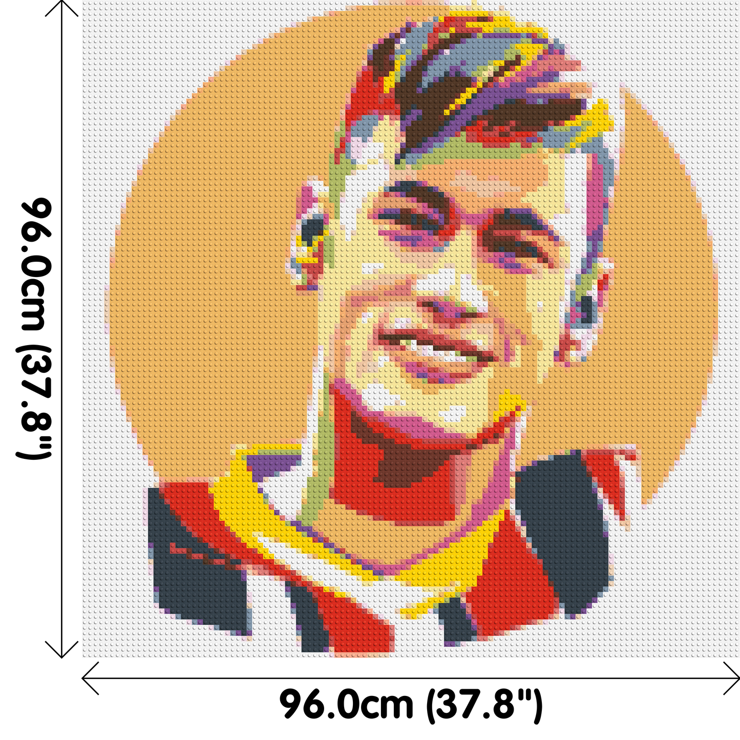 Neymar #3 - Brick Art Mosaic Kit 5x5 large