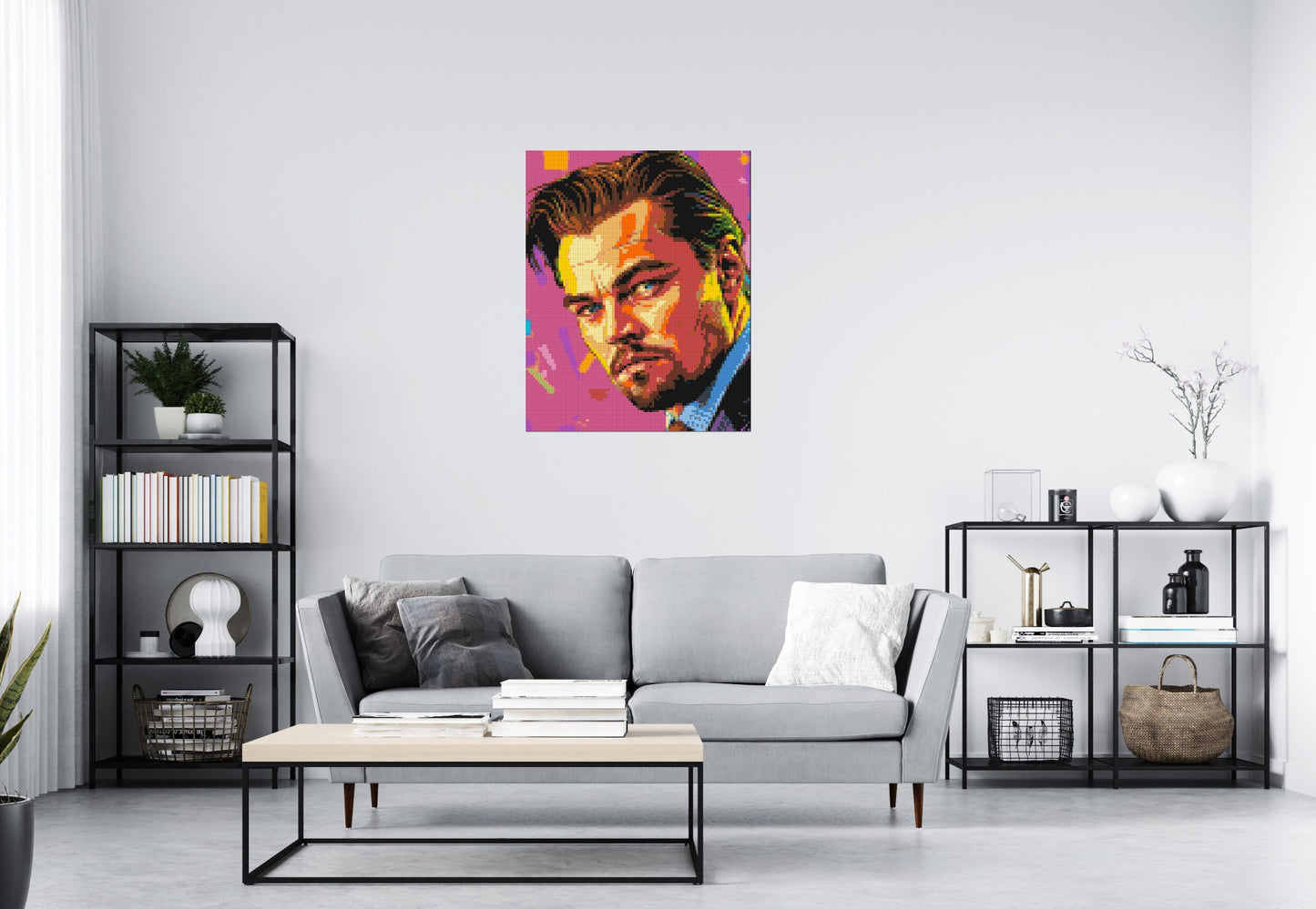 Leonardo Di Caprio - Brick Art Mosaic Kit 4x5 large