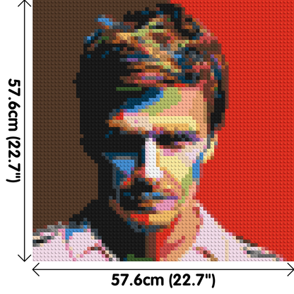 David Beckham - Brick Art Mosaic Kit 3x3 large