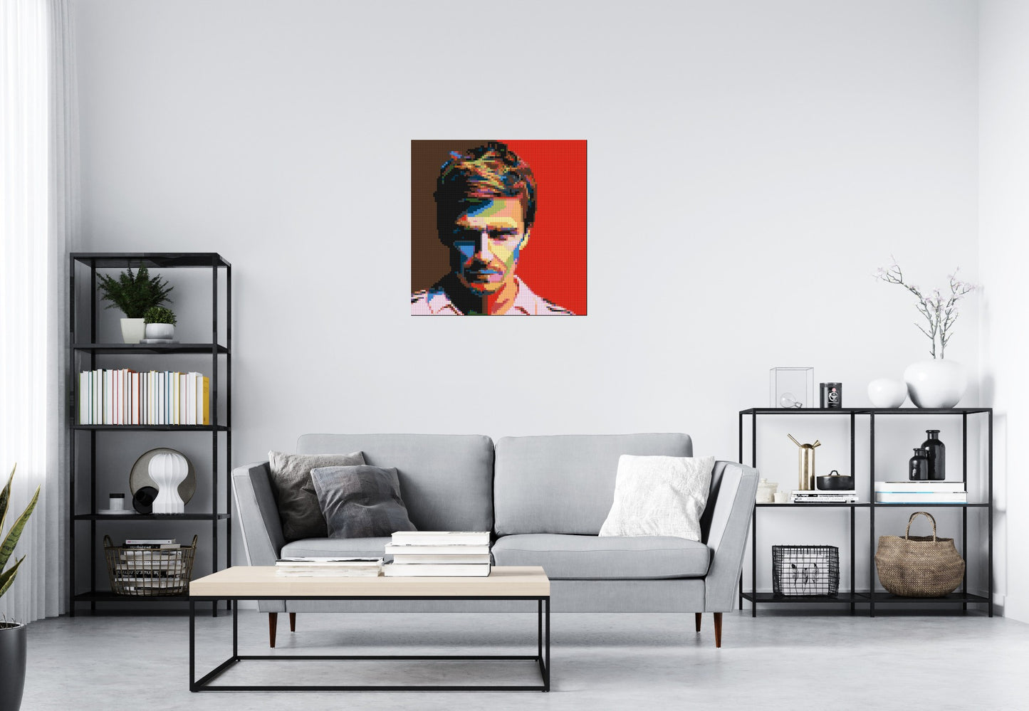 David Beckham - Brick Art Mosaic Kit 4x4 large