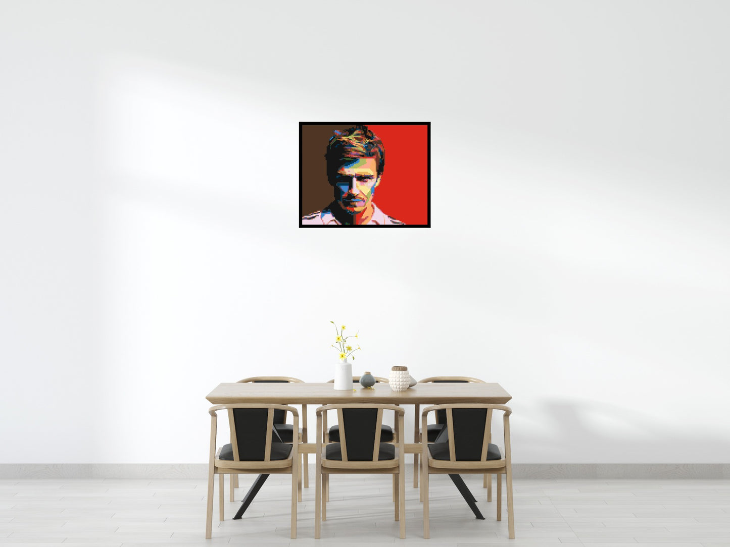 David Beckham - Brick Art Mosaic Kit 5x4 large