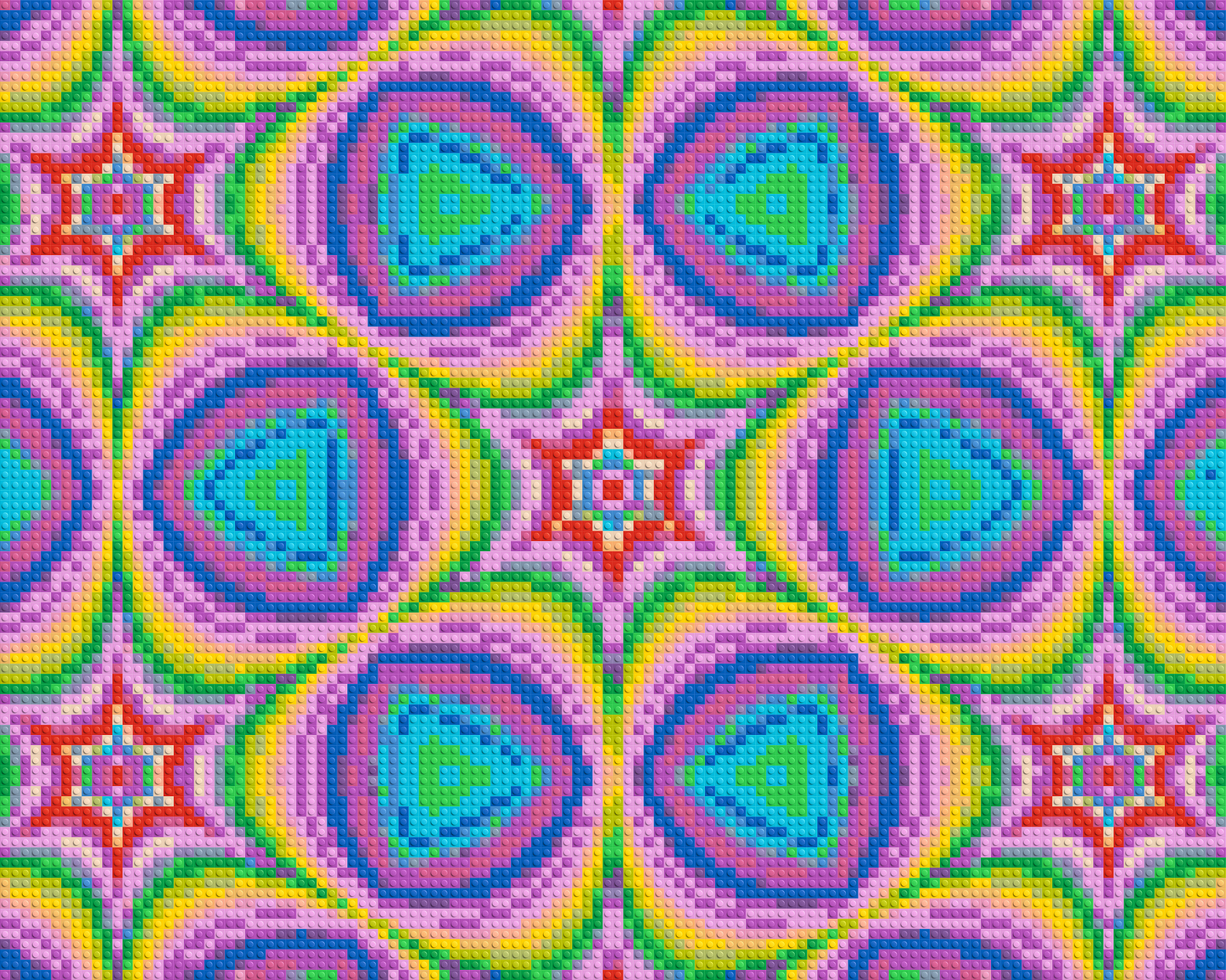 Abstract Pattern #2 - Brick Art Mosaic Kit 5x4 large