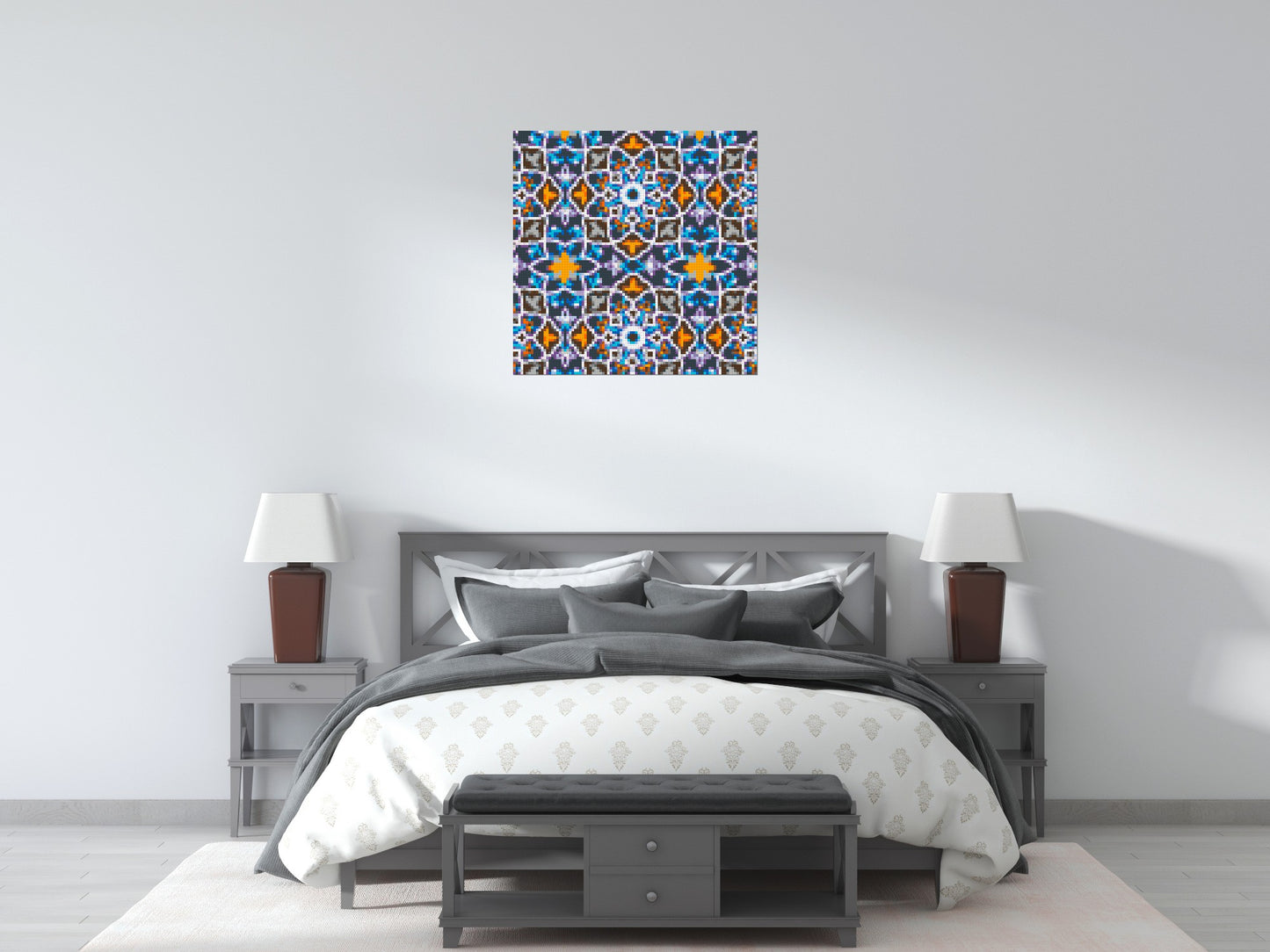 Abstract Pattern #1 - Brick Art Mosaic Kit 4x4 large