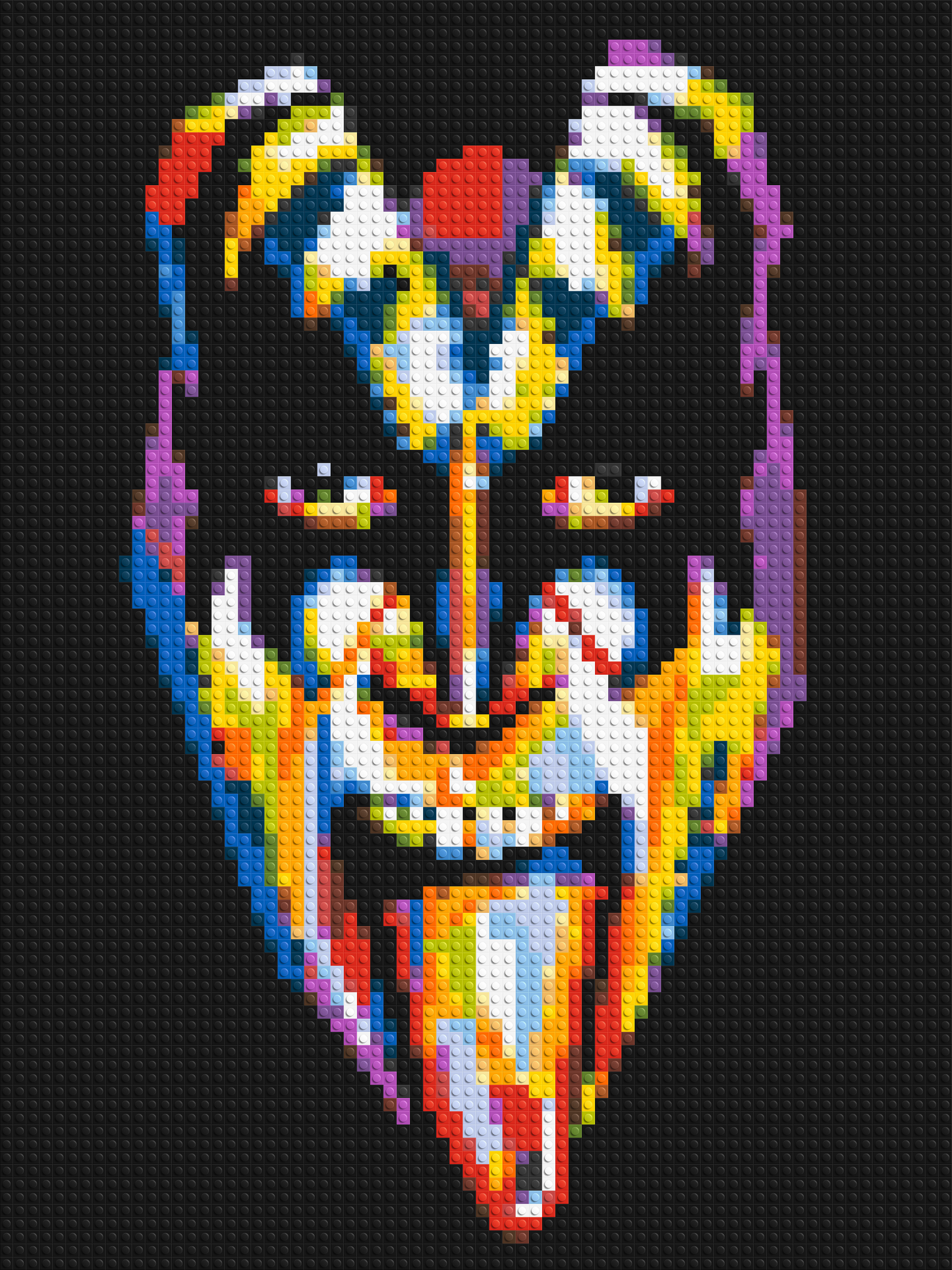 Gene Simmons - Brick Art Mosaic Kit 3x4 large