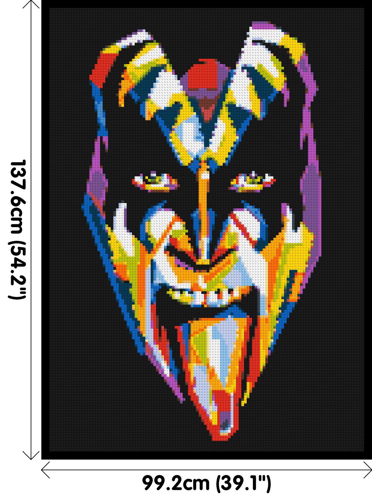 Gene Simmons - Brick Art Mosaic Kit 5x7 large