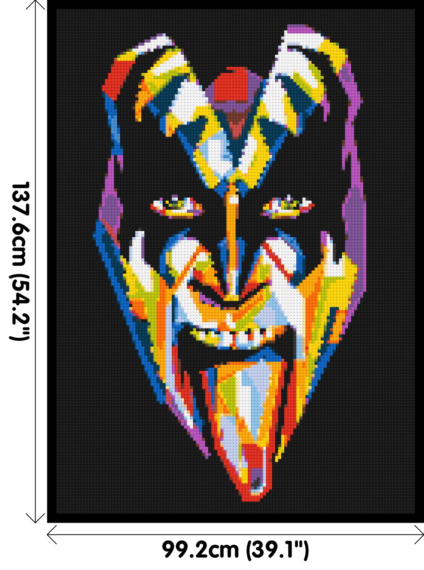 Gene Simmons - Brick Art Mosaic Kit 5x7 large
