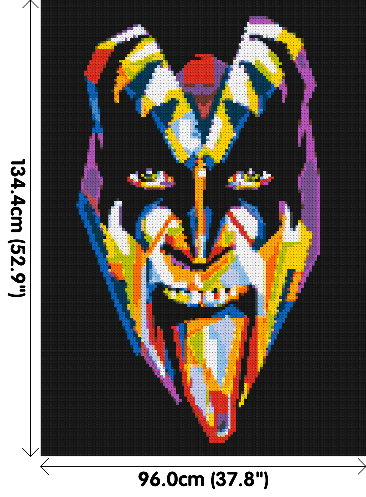 Gene Simmons - Brick Art Mosaic Kit 5x7 large