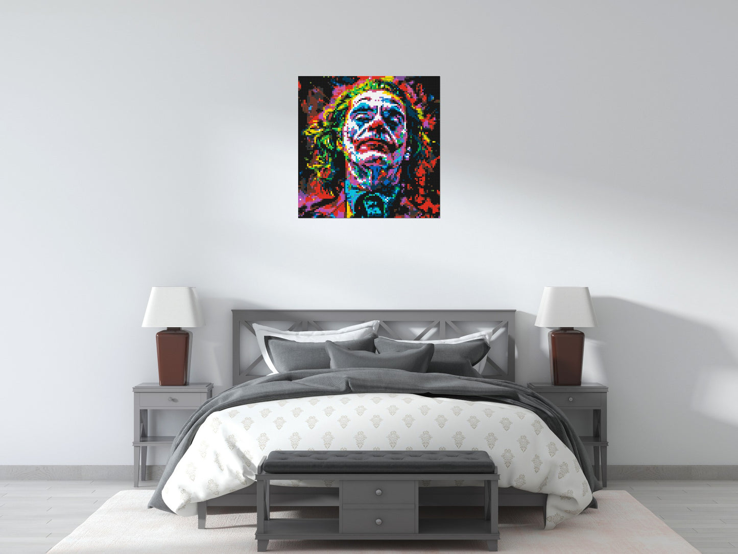 Joker - Brick Art Mosaic Kit 4x4 large