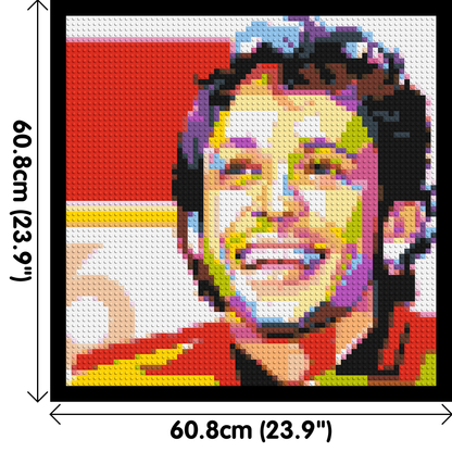 Valentino Rossi - Brick Art Mosaic Kit 3x3 large