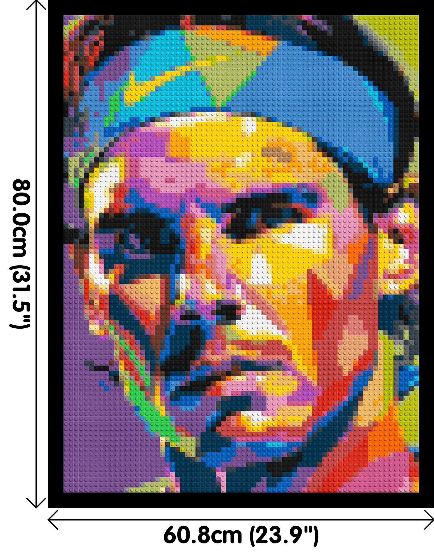 Rafael Nadal - Brick Art Mosaic Kit 3x4 large