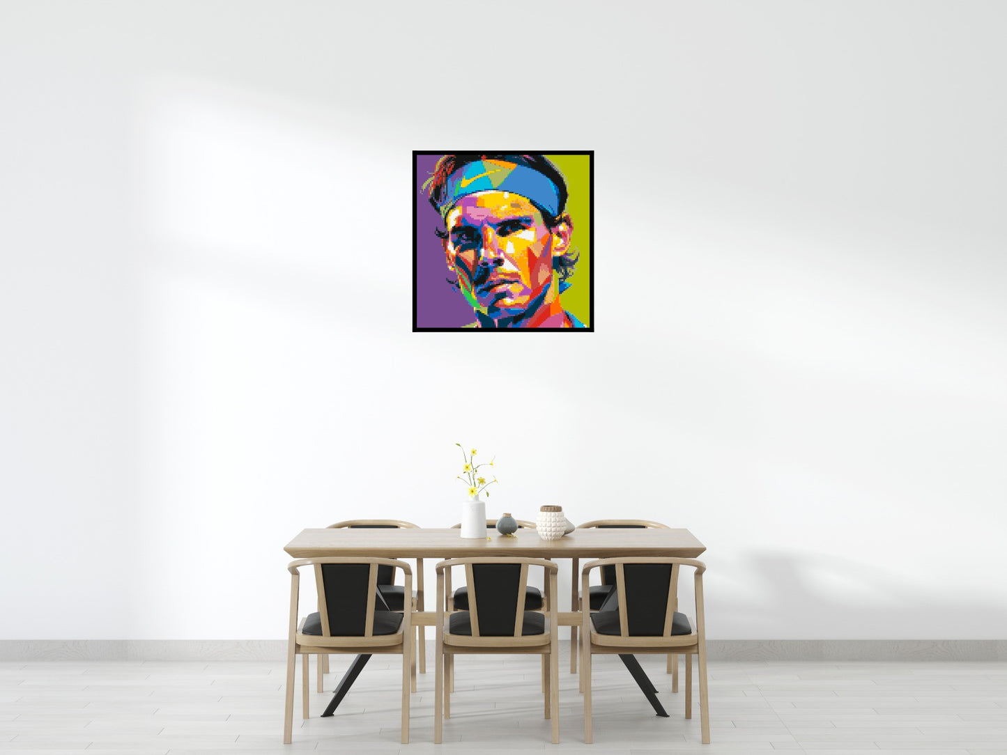 Rafael Nadal - Brick Art Mosaic Kit 5x5 large