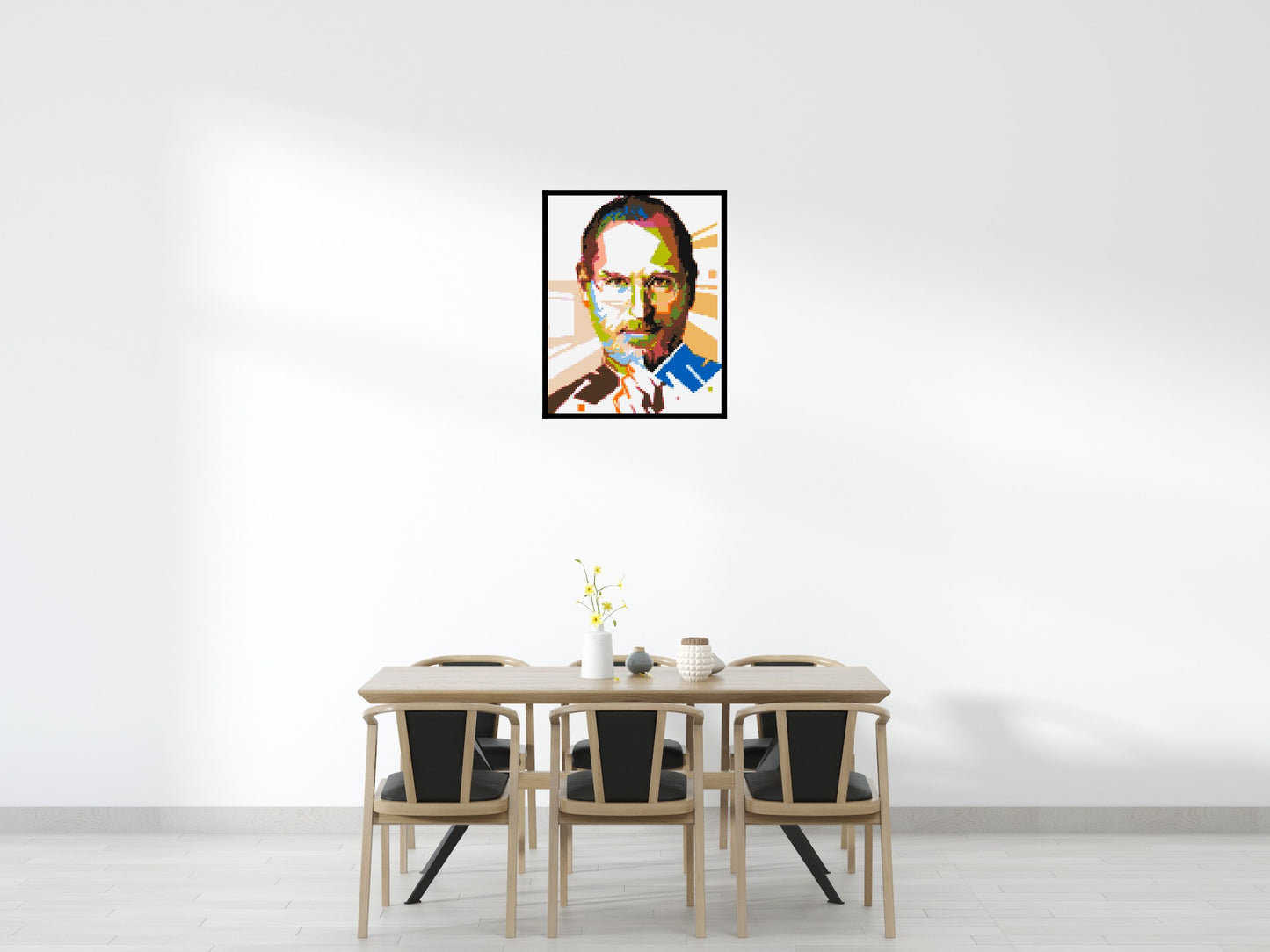 Steve Jobs - Brick Art Mosaic Kit 4x5 large