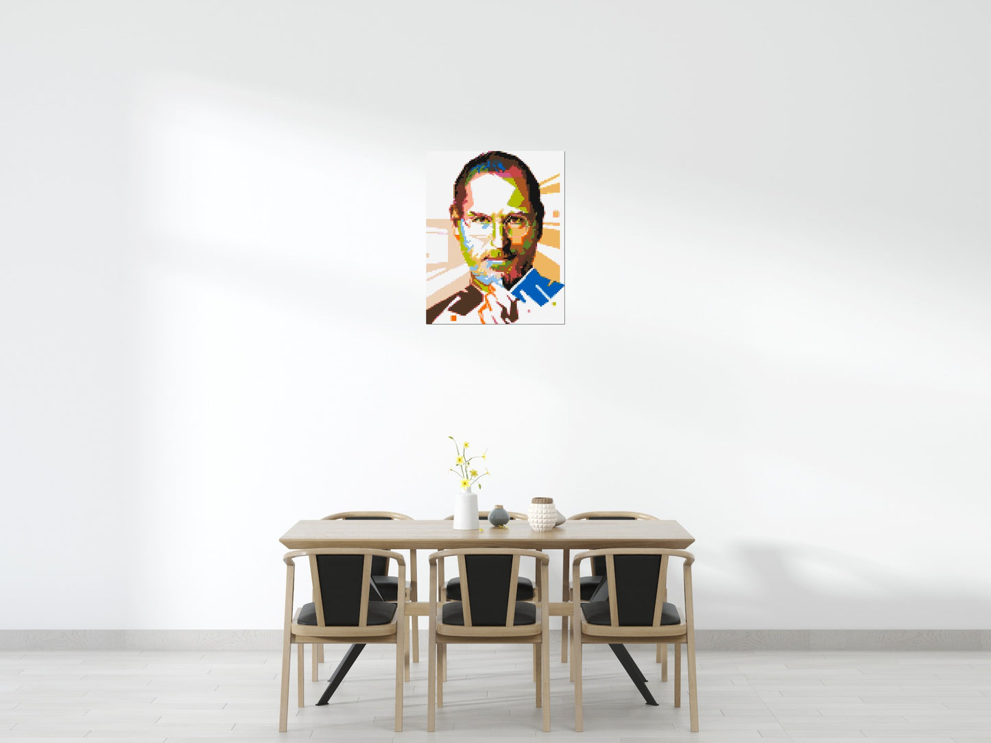 Steve Jobs - Brick Art Mosaic Kit 4x5 large