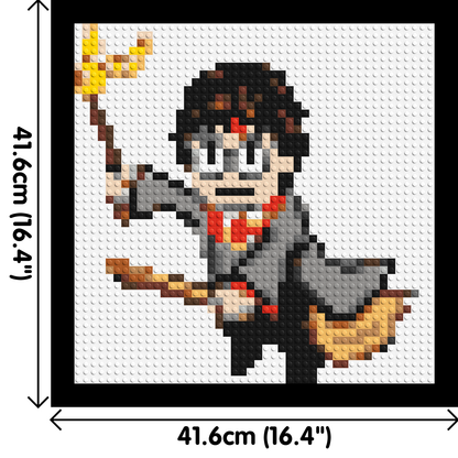 Harry Potter Pixel Art - Brick Art Mosaic Kit 2x2 large