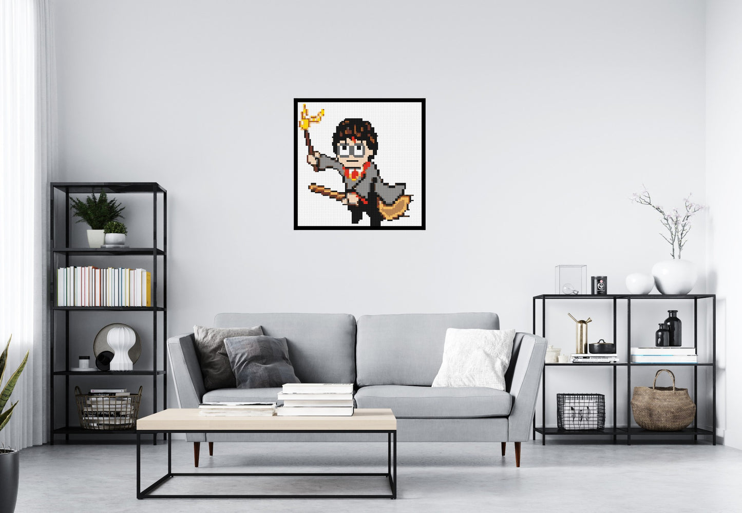 Harry Potter Pixel Art - Brick Art Mosaic Kit 4x4 large
