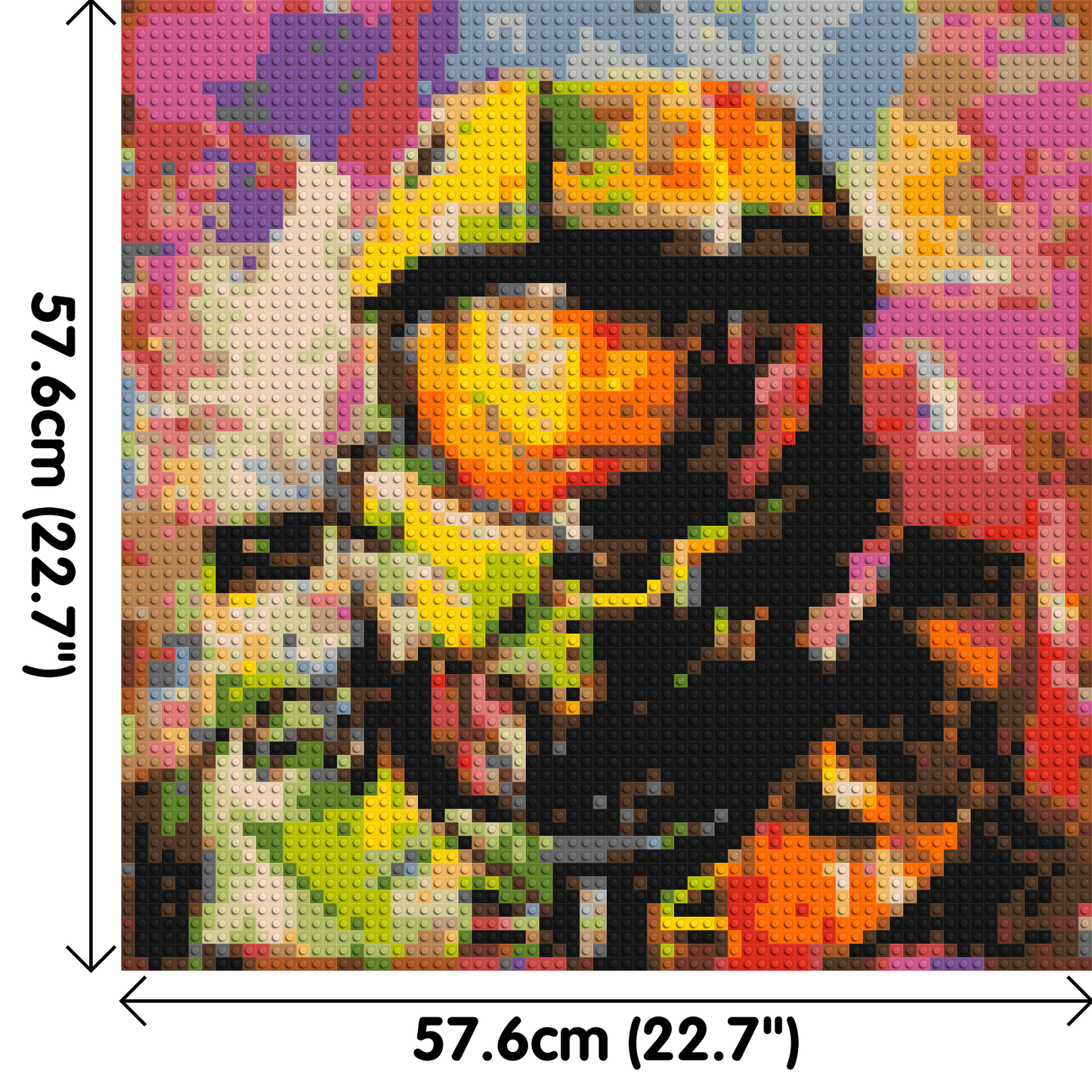 Master Chief - Brick Art Mosaic Kit 3x3 large