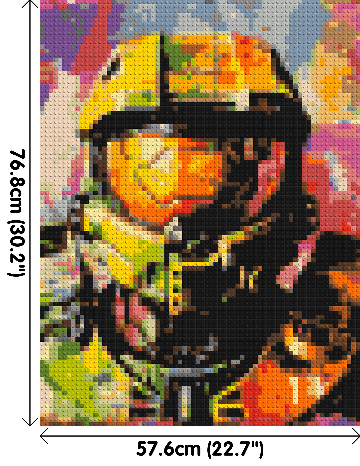 Master Chief - Brick Art Mosaic Kit 3x4 large