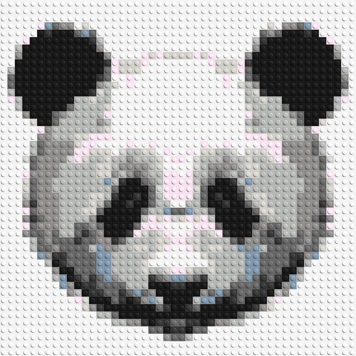 Panda - Brick Art Mosaic Kit 2x2 large