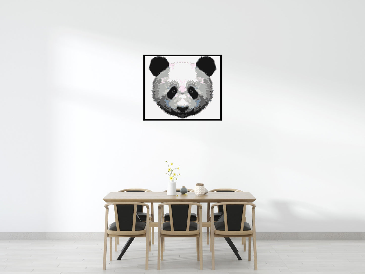 Panda - Brick Art Mosaic Kit 6x5 large