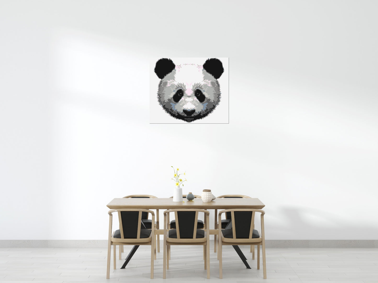 Panda - Brick Art Mosaic Kit 6x5 large