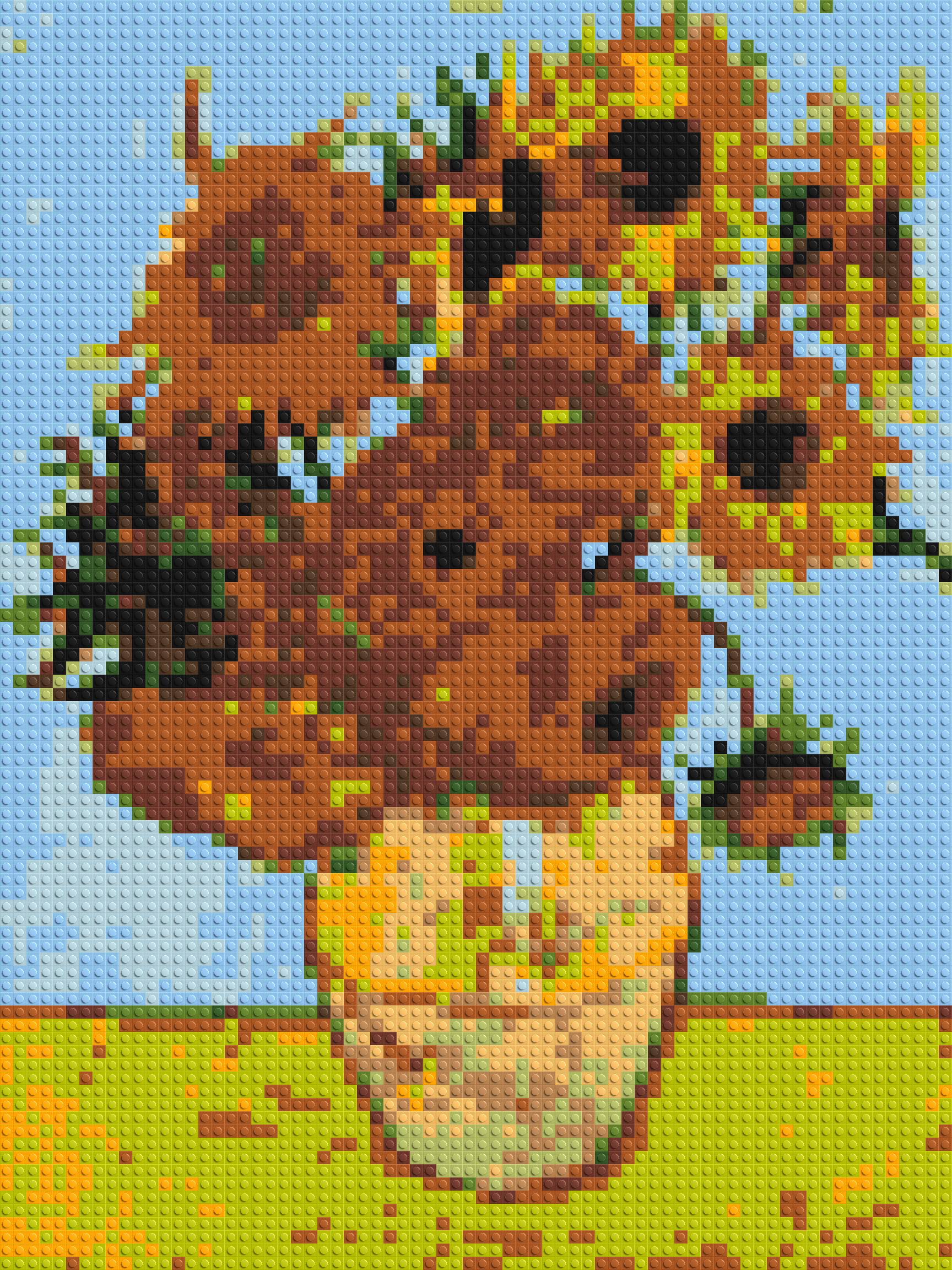 Personalised Brick Mosaic Art - Brick Me UK
