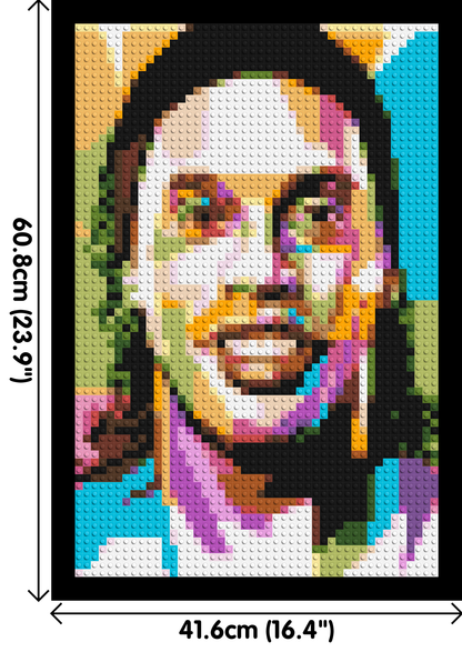 Ronaldinho Gaúcho - Brick Art Mosaic Kit 2x3 large