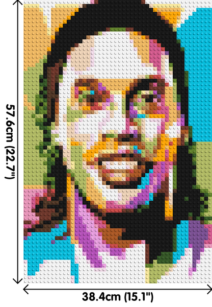 Ronaldinho Gaúcho - Brick Art Mosaic Kit 2x3 large