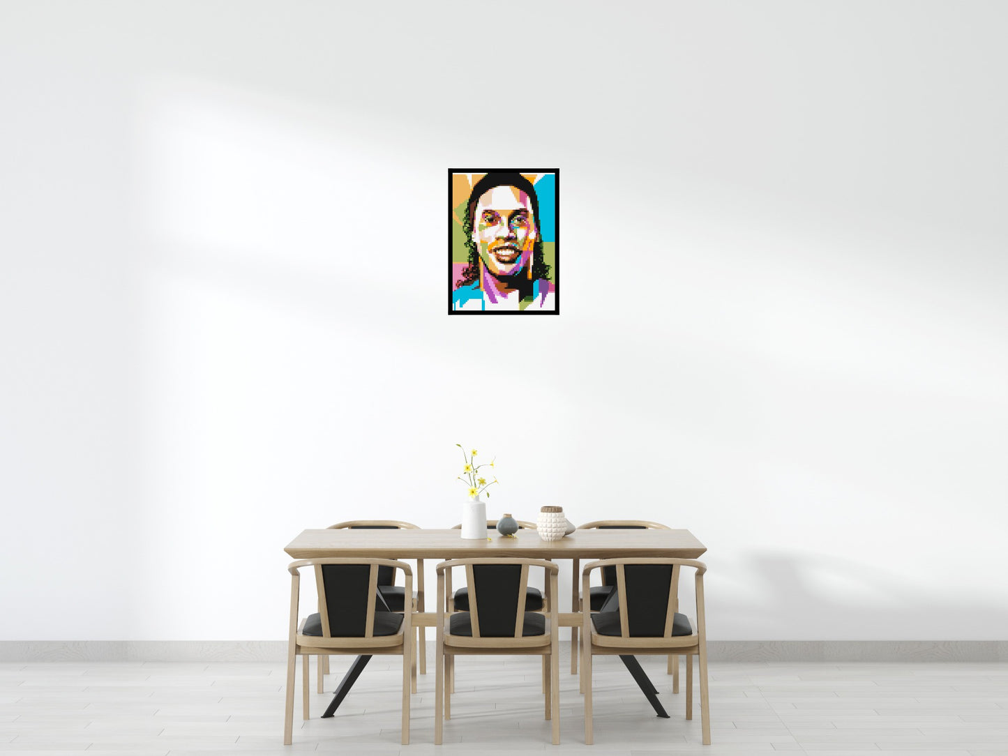 Ronaldinho Gaúcho - Brick Art Mosaic Kit 3x4 large