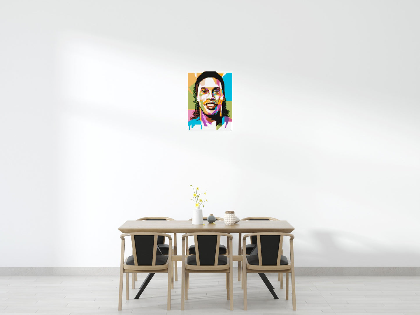 Ronaldinho Gaúcho - Brick Art Mosaic Kit 3x4 large