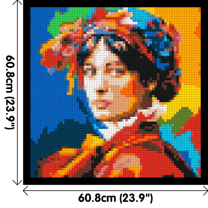 Jane Austen - Brick Art Mosaic Kit 3x3 large