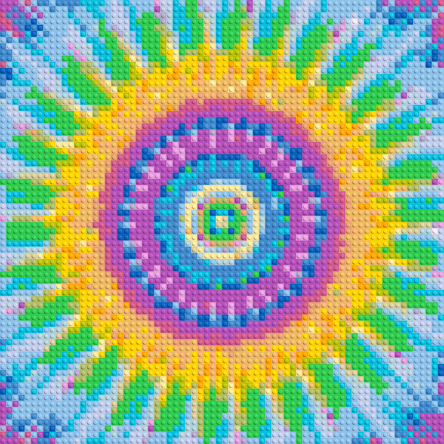 Abstract Pattern #4 - Brick Art Mosaic Kit 3x3 large