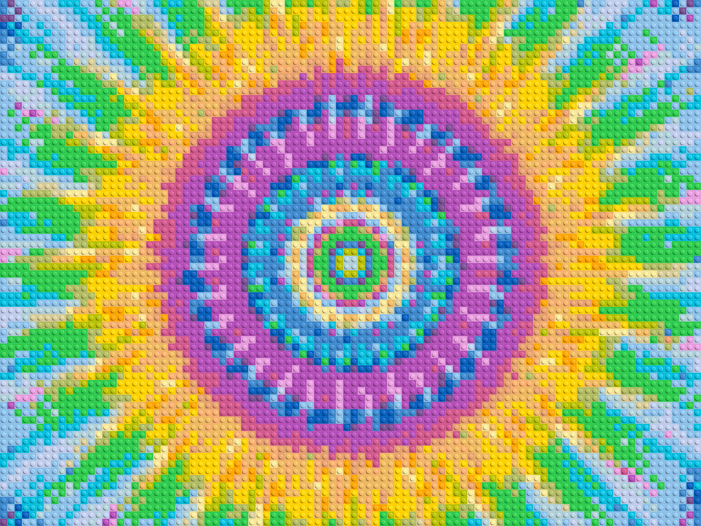 Abstract Pattern #4 - Brick Art Mosaic Kit 4x3 large