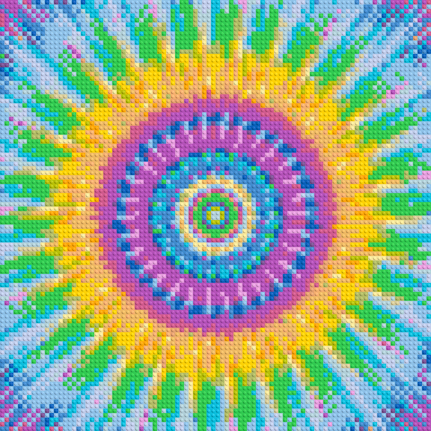 Abstract Pattern #4 - Brick Art Mosaic Kit 4x4 large