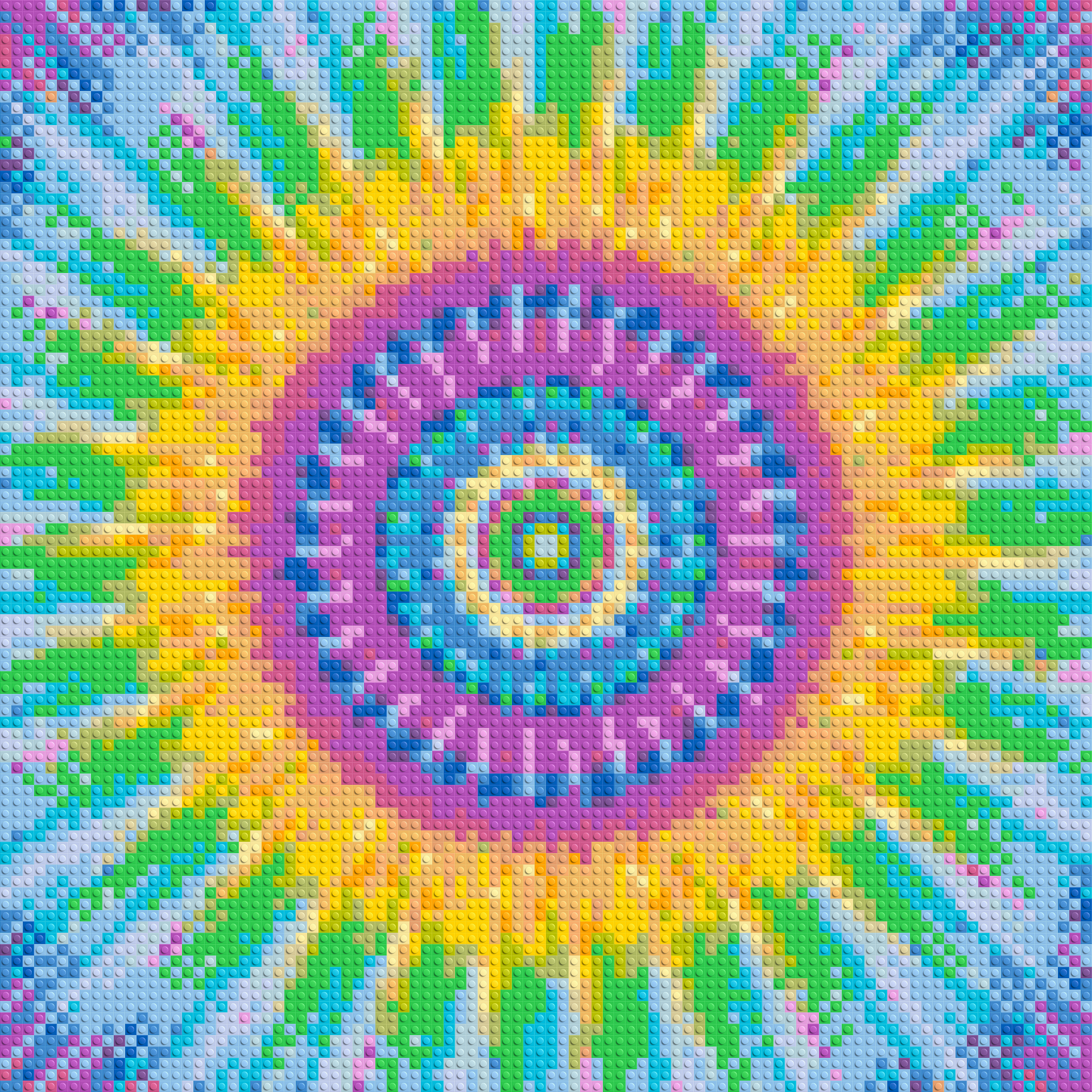 Abstract Pattern #4 - Brick Art Mosaic Kit 4x4 large